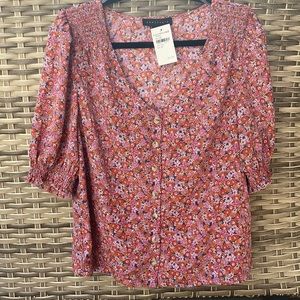 Sanctuary Floral Blouse *NWT